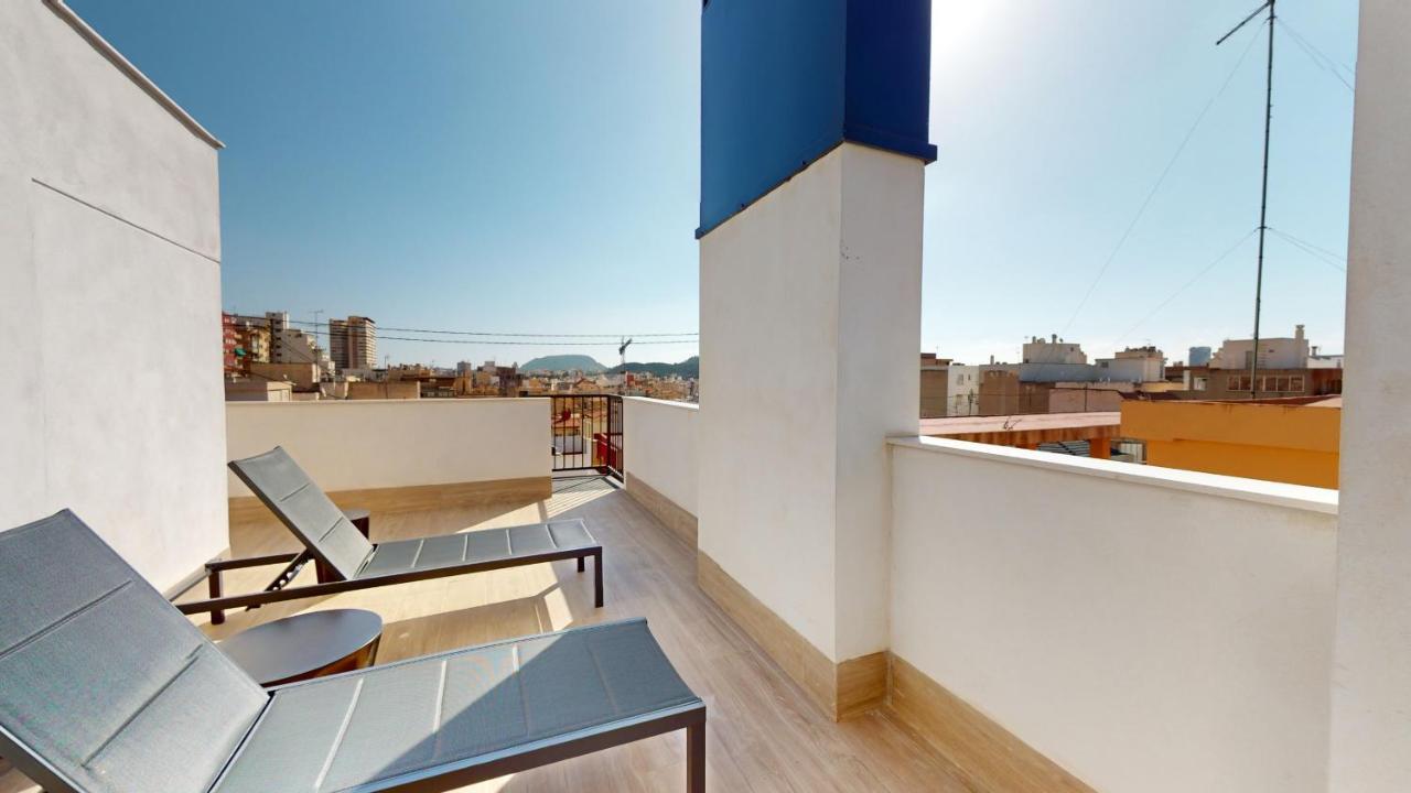 Alicante Colorful Penthouse Center 5C公寓 外观 照片