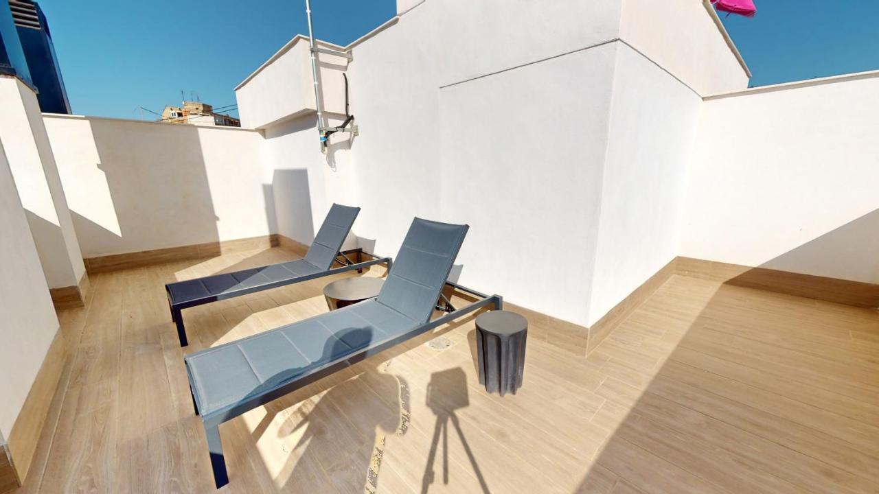 Alicante Colorful Penthouse Center 5C公寓 外观 照片