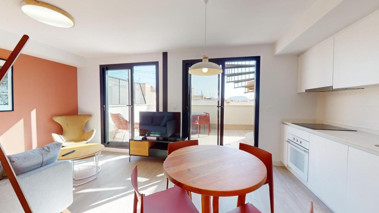 Alicante Colorful Penthouse Center 5C公寓 外观 照片